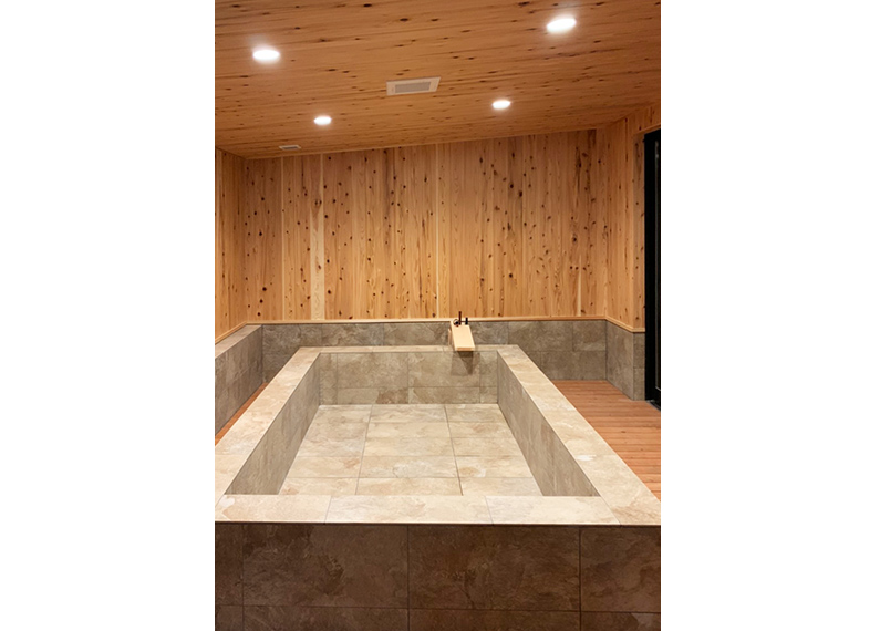 別府グランピングリゾート施設さま　新築工事客室内風呂