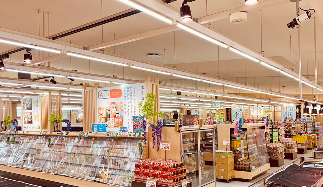 臼杵市スーパーマーケットさま　店舗改装・内装工事