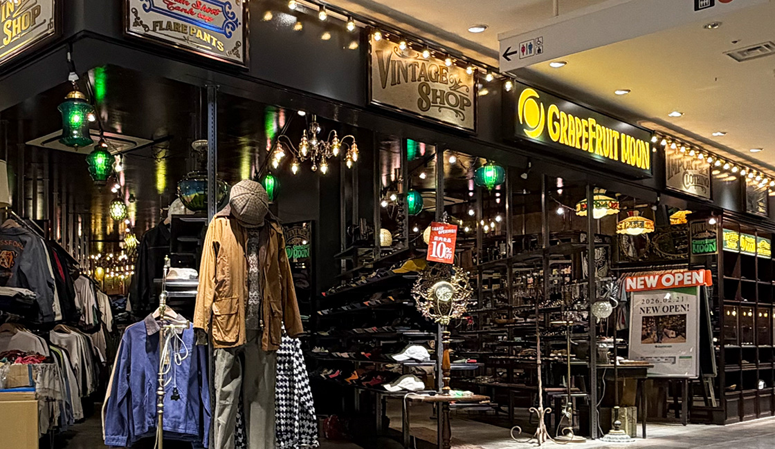 大分市　古着・ヴィンテージ・インポートアイテム専門店　店舗新装工事